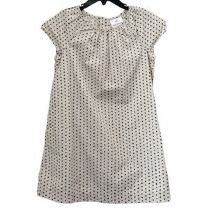 🔵 SALE 3/$25 HANNA ANDERSSON SHORT SLEEVE SHIFT POLKADOT COTTON GIRLS DRESS 130
